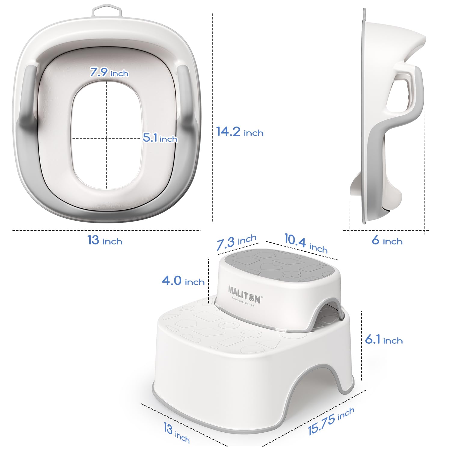 Maliton-kids-potty-training-kitchen-use shows versatile spots beyond the bathroom.
