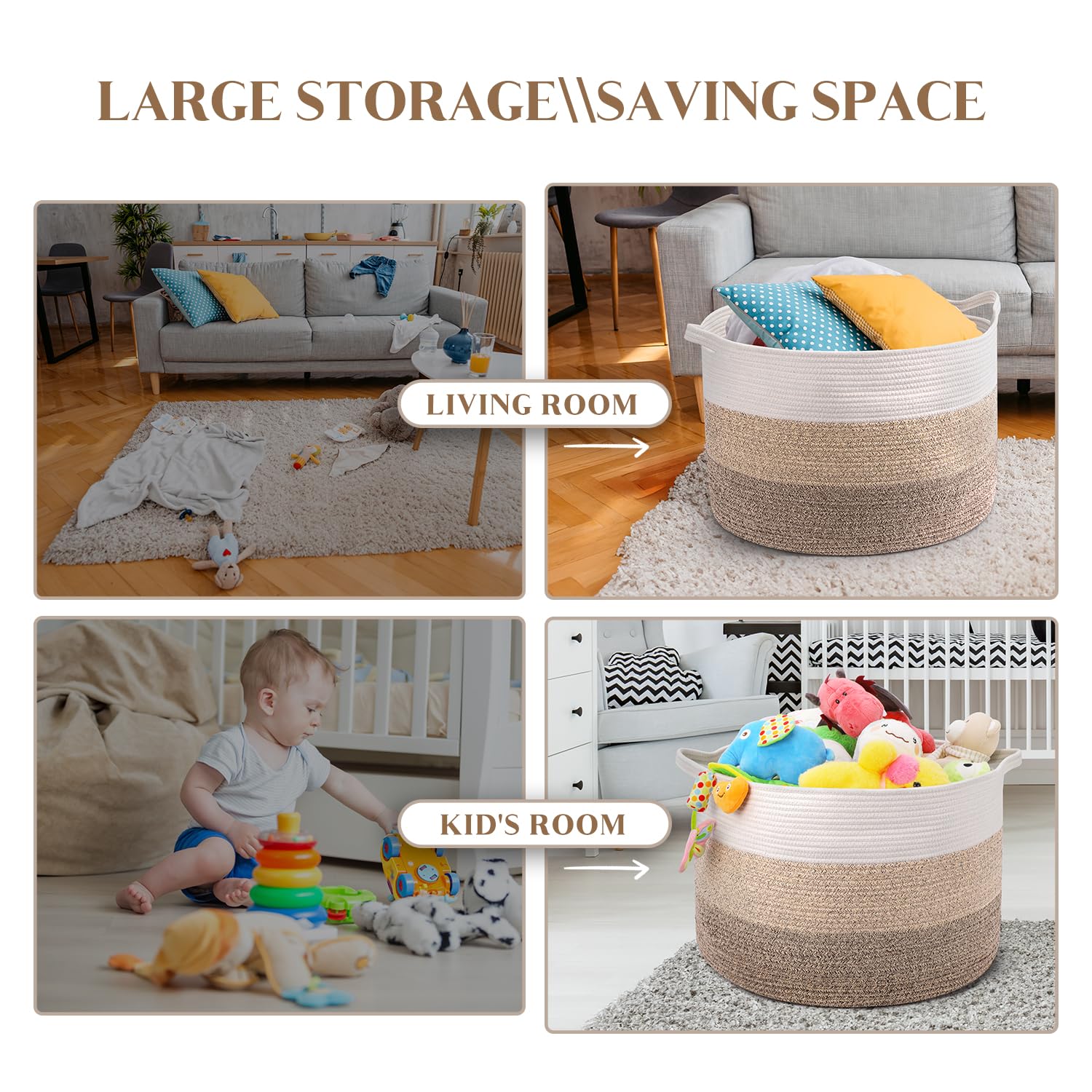 Maliton laundry and toy storage in a bedroom or kids' room.