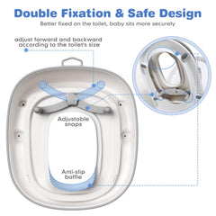 Maliton-potty-step-stool-assembly shows quick, tool-free setup.