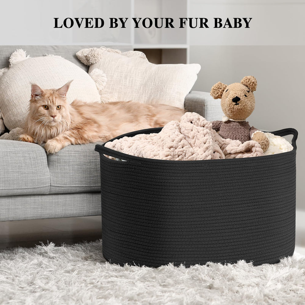 Maliton toy storage basket helps tidy kids' playroom