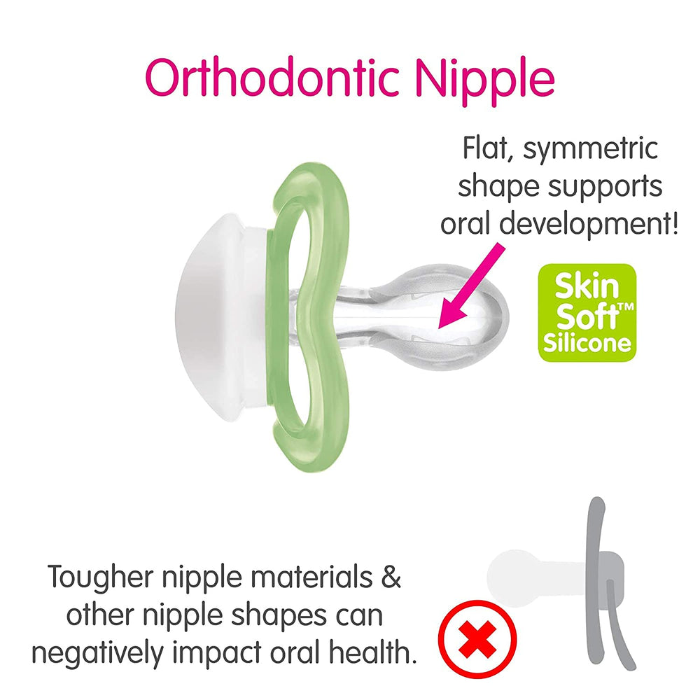 MAM Air skinsoft nipple emphasizes comfort for breastfed transition and soft texture