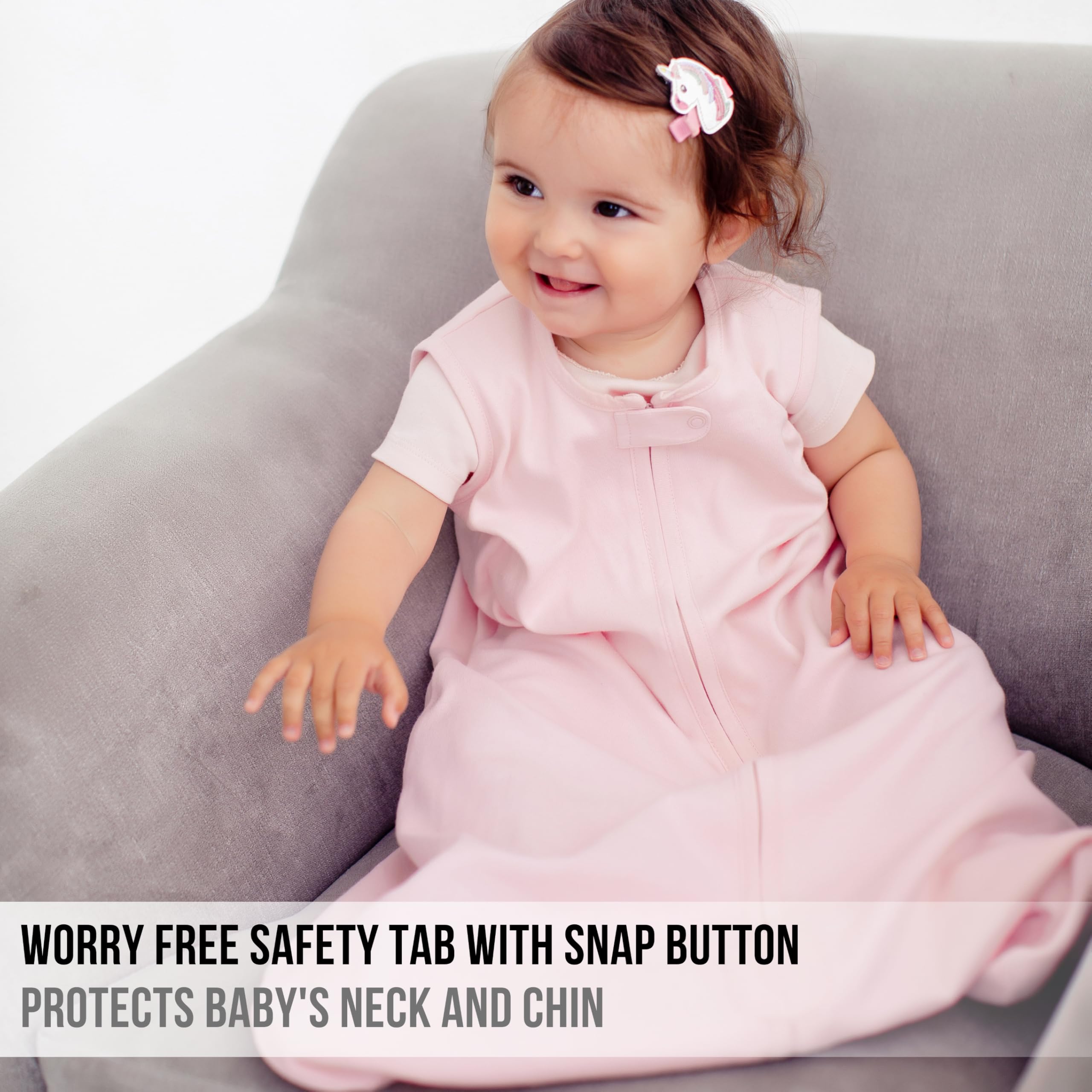 Mama Cheetah organic cotton fabric feels ultra-soft against delicate skin.
