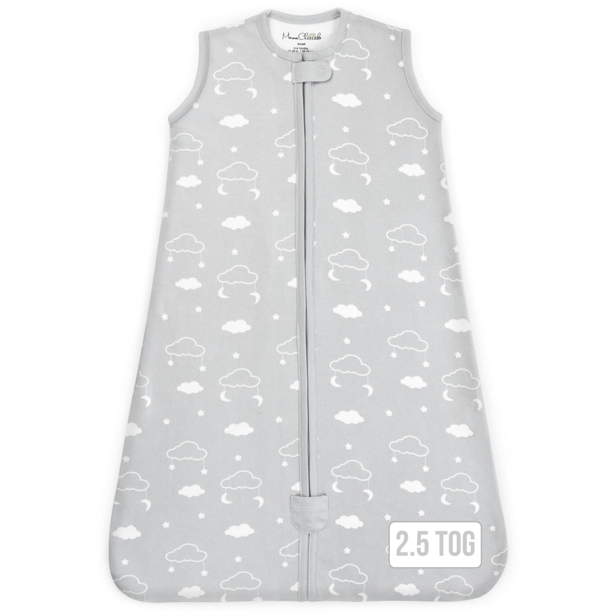 Mama Cheetah Baby Sleep Sack provides cozy winter warmth for infants