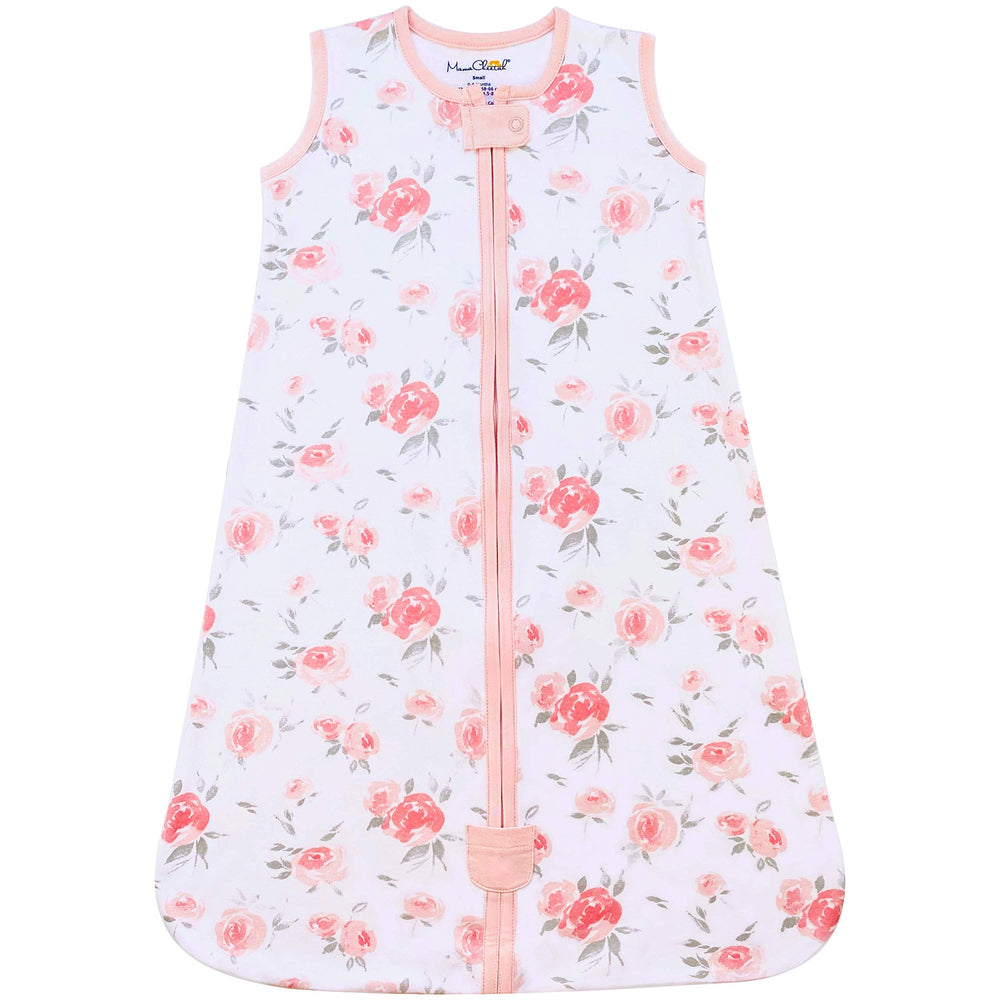Mama Cheetah sleep sack 2-5tog organic cotton shell keeps baby warm for winter nights