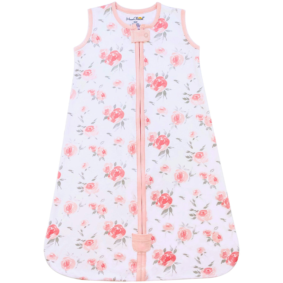 Mama Cheetah sleep sack 2-5tog organic cotton shell keeps baby warm for winter nights