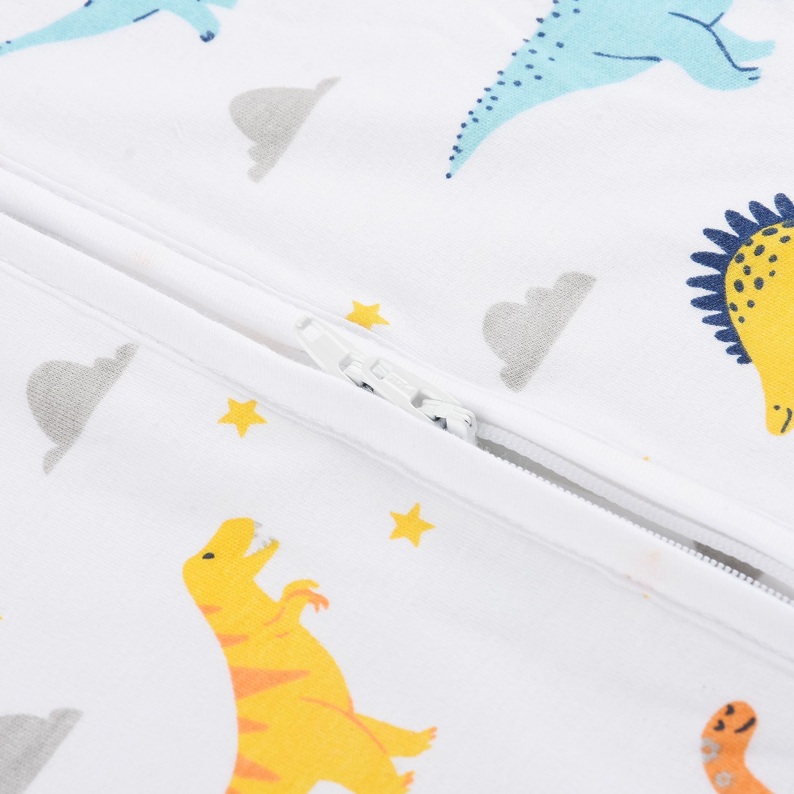 Mama Cheetah sleep sack foot openings adjustable for warmth