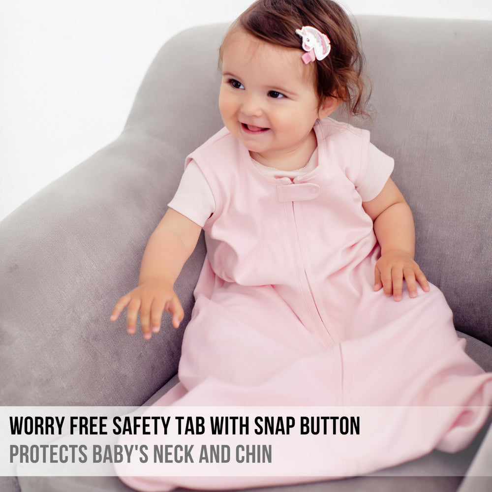 Mama Cheetah sleep sack 18-24 months size supports roomier movability.