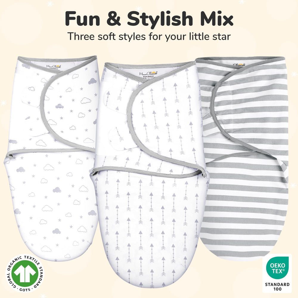 Mama Cheetah 3-6 month size supports comfy breathable sleep