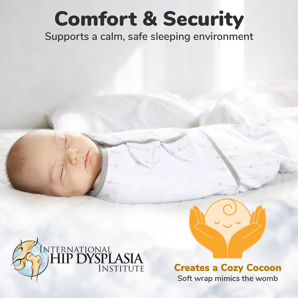 Mama Cheetah machine-washable swaddle for easy cleanup