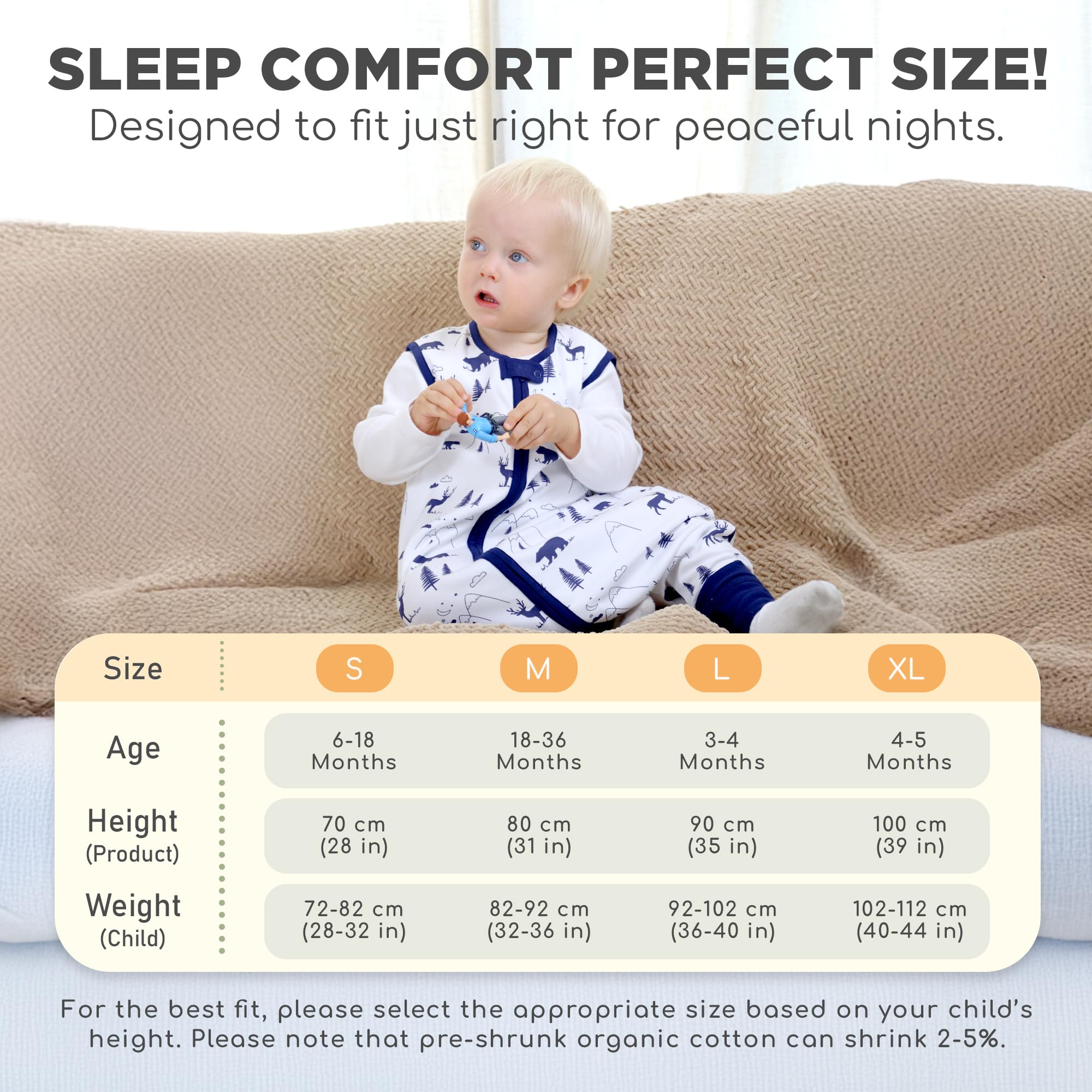 Mama Cheetah travel-friendly wearable blanket—eases sleep during trips.