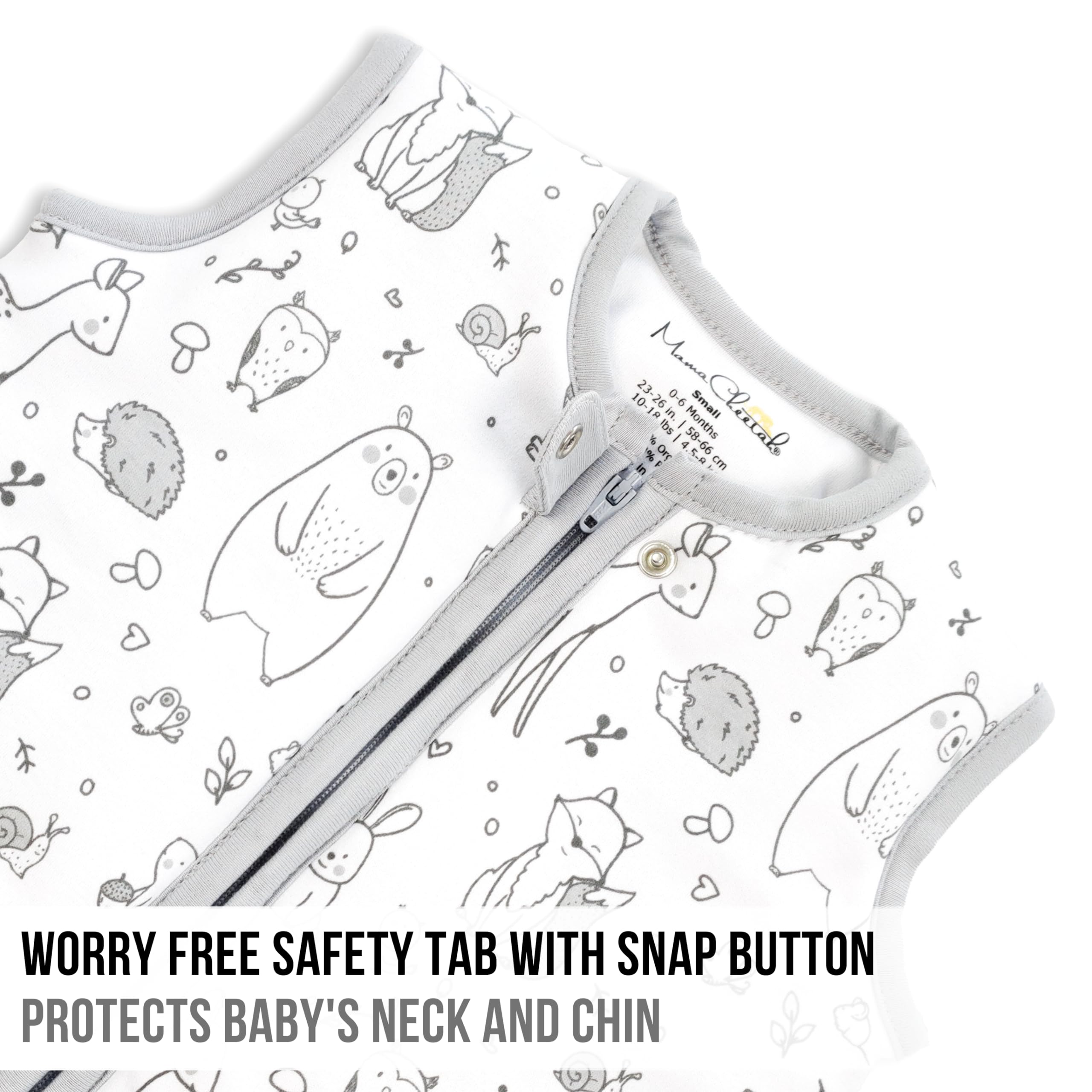 Mama Cheetah wearable blanket toddler-fit demonstrates growing with child.
