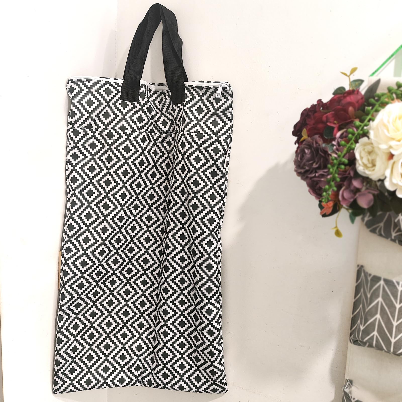 Mama Koala 28x16-inch capacity holds cloth diapers or laundry between washes.