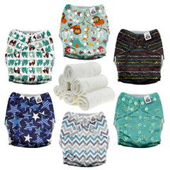 Mama Koala 3.0 cloth diaper with slim-fit design for a discreet, comfortable daytime fit.