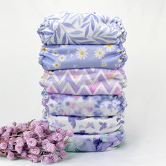 Mama Koala 3.0 six inserts 4-layer natural blend for absorbency.