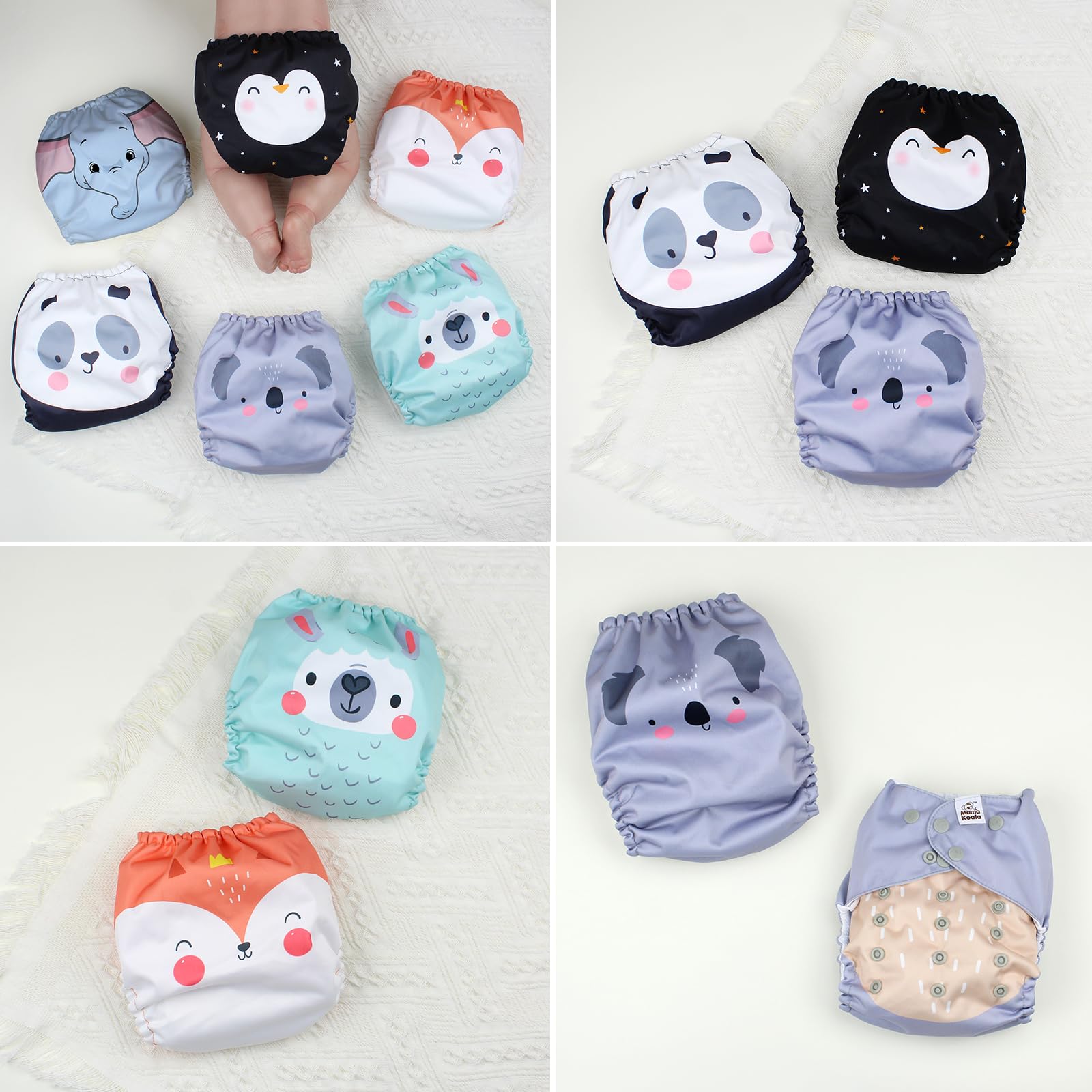 Mama Koala 3.0 six-pack package shot emphasizes value and reuse.