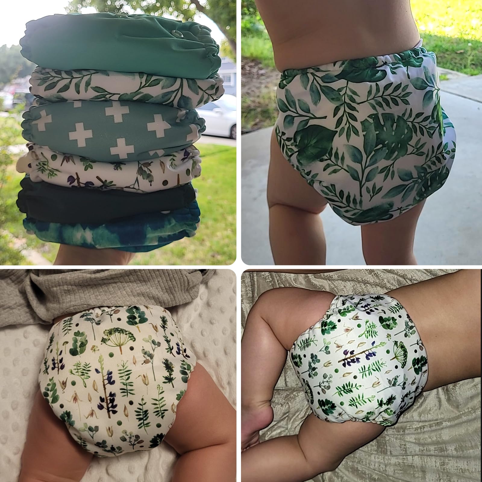 Mama Koala 3.0 pocket diaper with 4-layer inserts for absorbency.