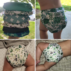 Mama Koala 3.0 pocket diaper with 4-layer inserts for absorbency.
