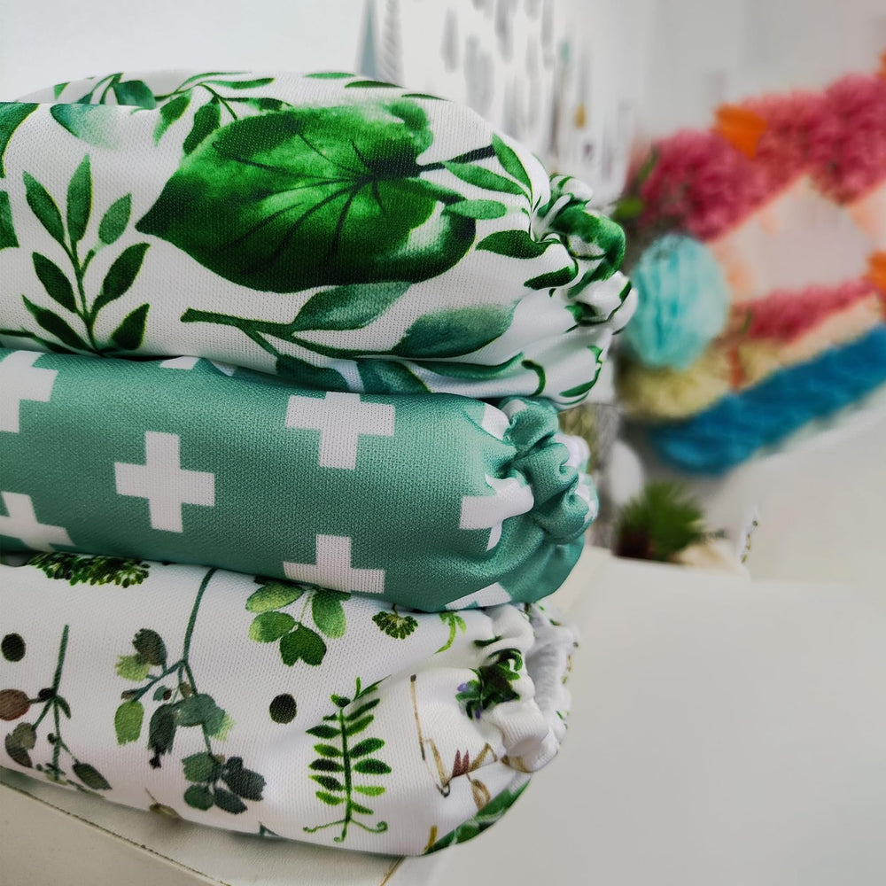 Mama Koala 3.0 pocket diaper AWJ lining for breathable comfort.
