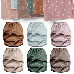 Mama Koala 3.0 pocket diaper back closure enables snug waist adjustments.