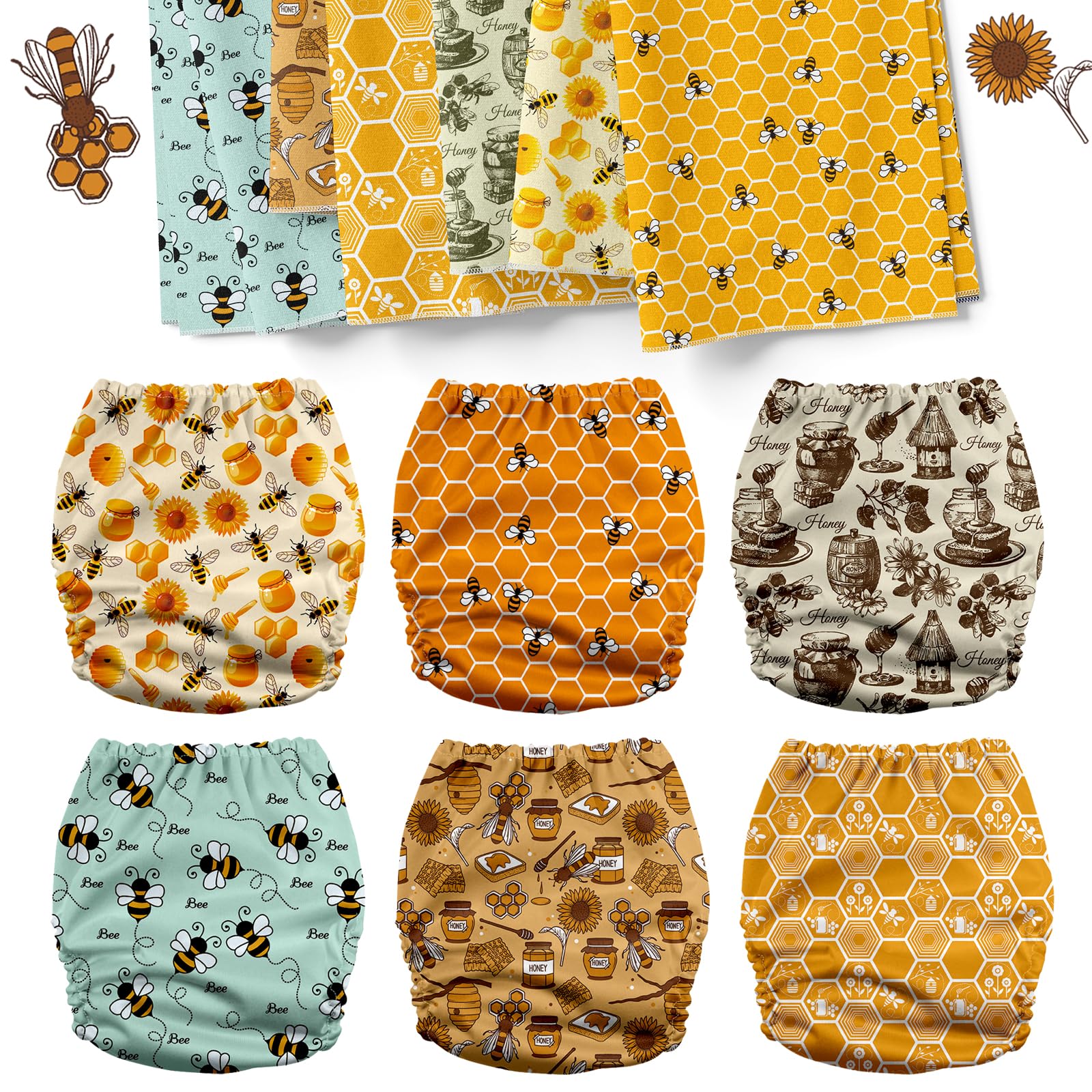 Mama Koala 3.0 pocket diaper crossover snaps highlight adjustable fit for growing babies.