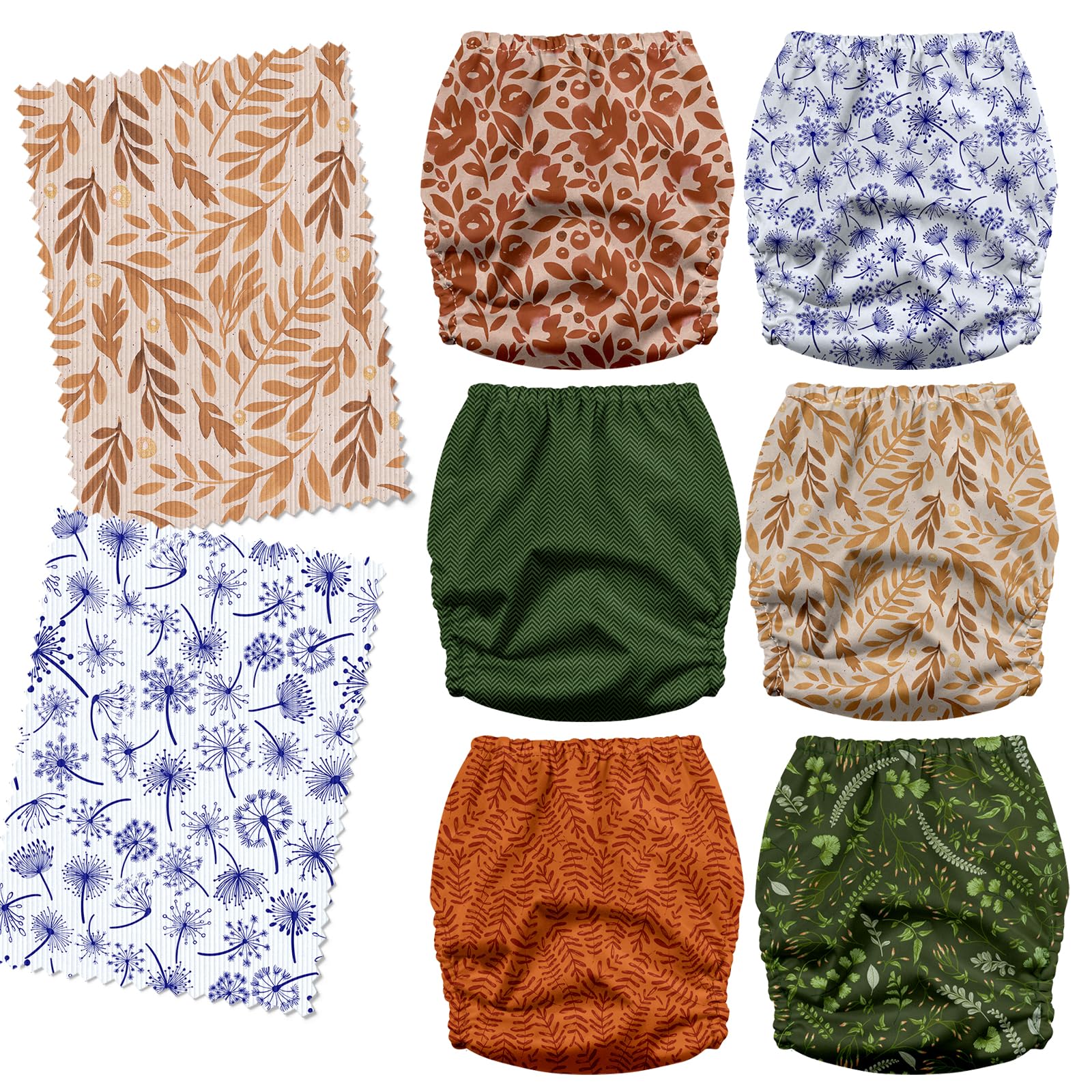 Mama Koala 3.0 pocket diaper crossover snaps provide secure fit.