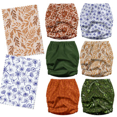 Mama Koala 3.0 pocket diaper crossover snaps provide secure fit.