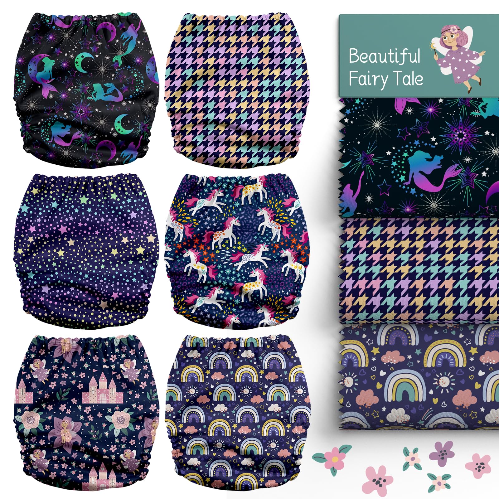 Mama Koala 3.0 pocket diaper front snaps for secure fit and comfort.