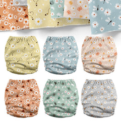 Mama Koala 3.0 pocket diaper hip snaps help prevent wing droop and keep diapers in place.