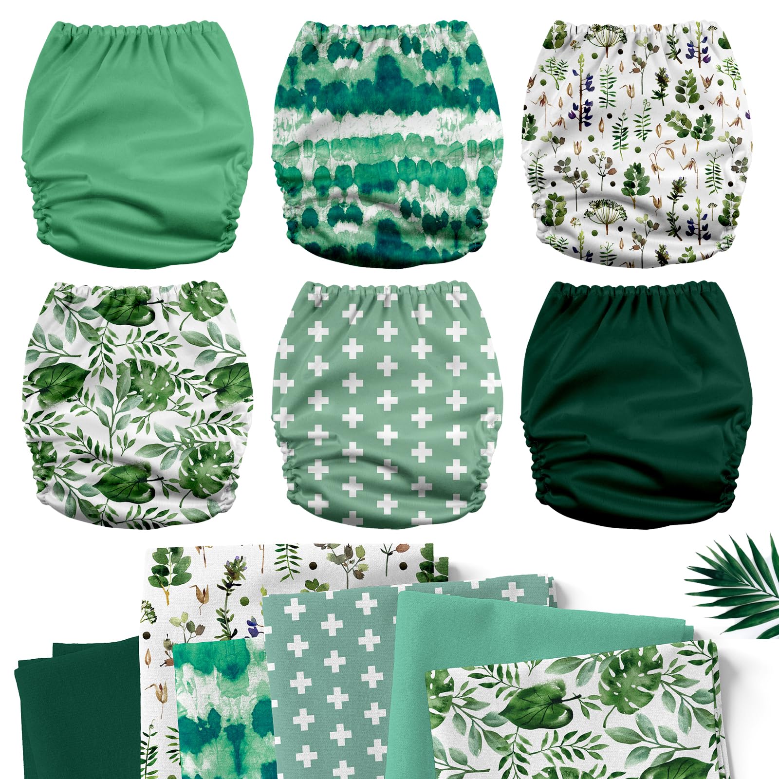 Mama Koala 3.0 pocket diaper showing hip snaps for stability.