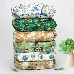 Mama Koala 3.0 inserts pack with six 4-layer natural inserts for absorbency.