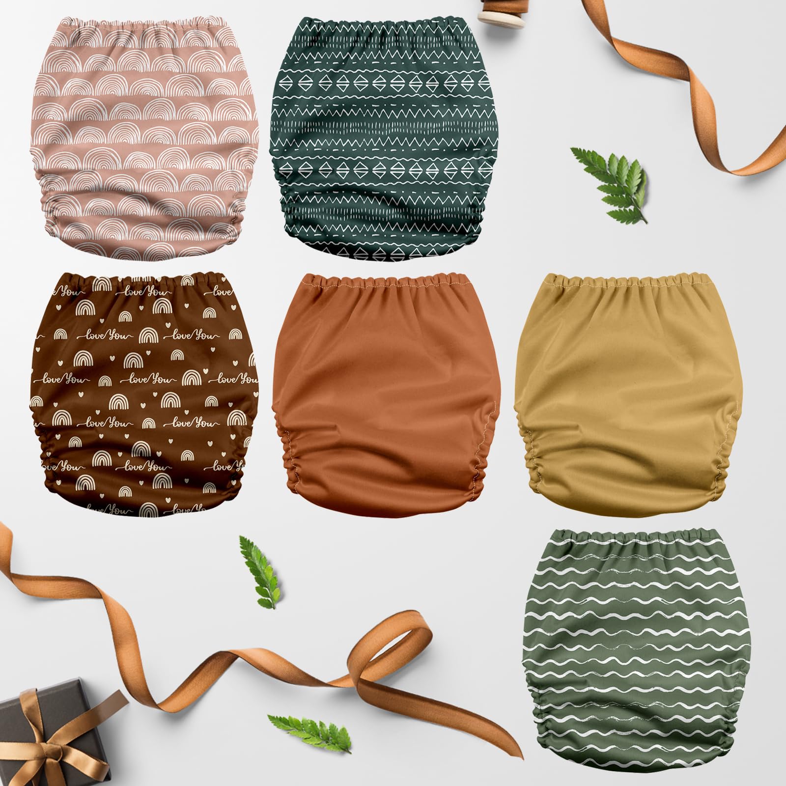 Mama Koala 3.0 diaper with crossover and hip snaps for secure fit