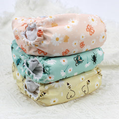 Mama Koala 3.0 pocket diaper snug leg openings reduce leaks while keeping baby comfortable.