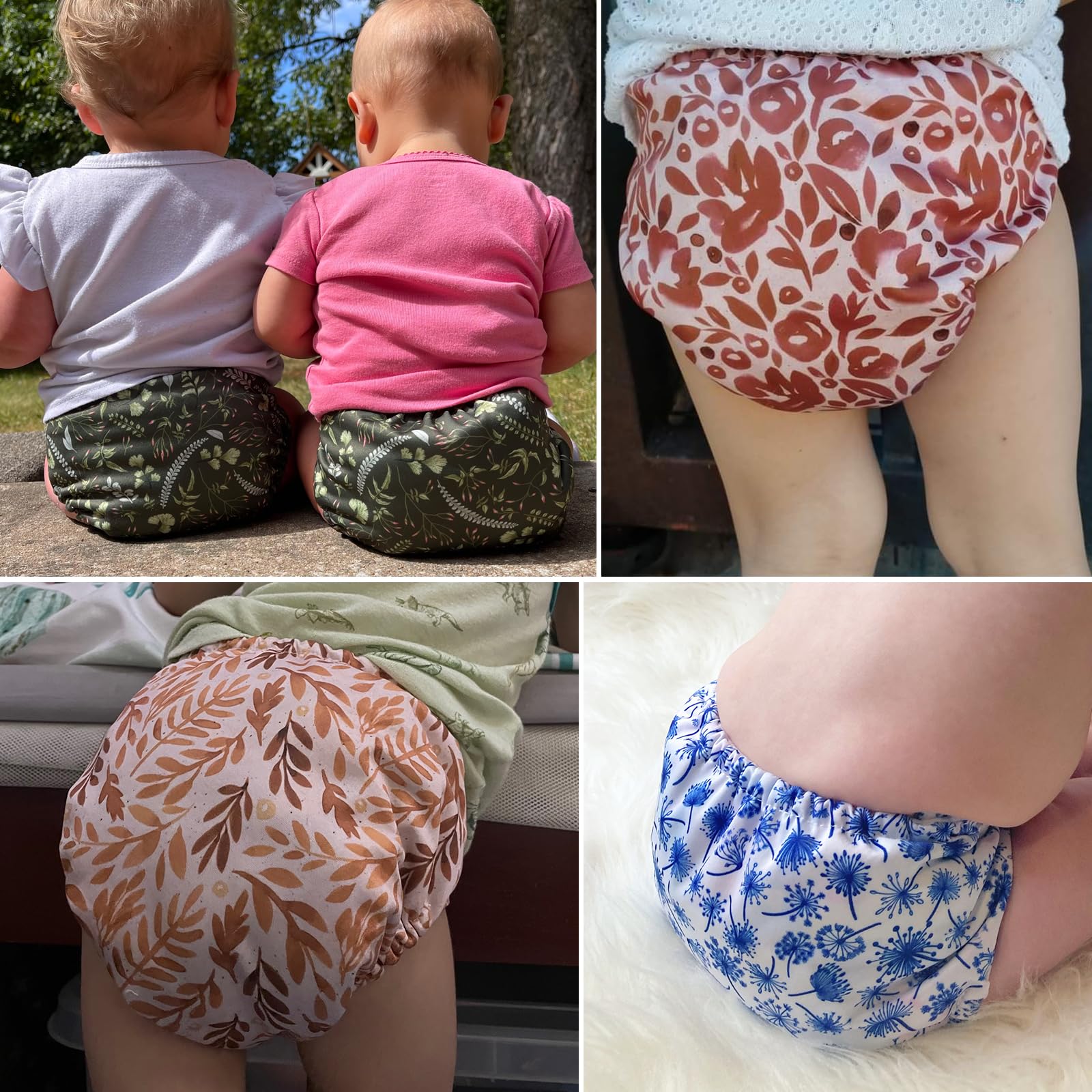 Mama Koala 3.0 pocket diaper TPU cover for breathable protection.