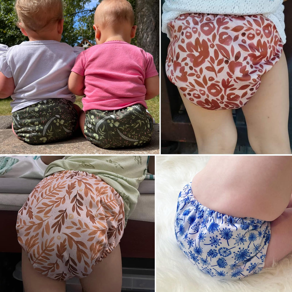 Mama Koala 3.0 pocket diaper TPU cover for breathable protection.