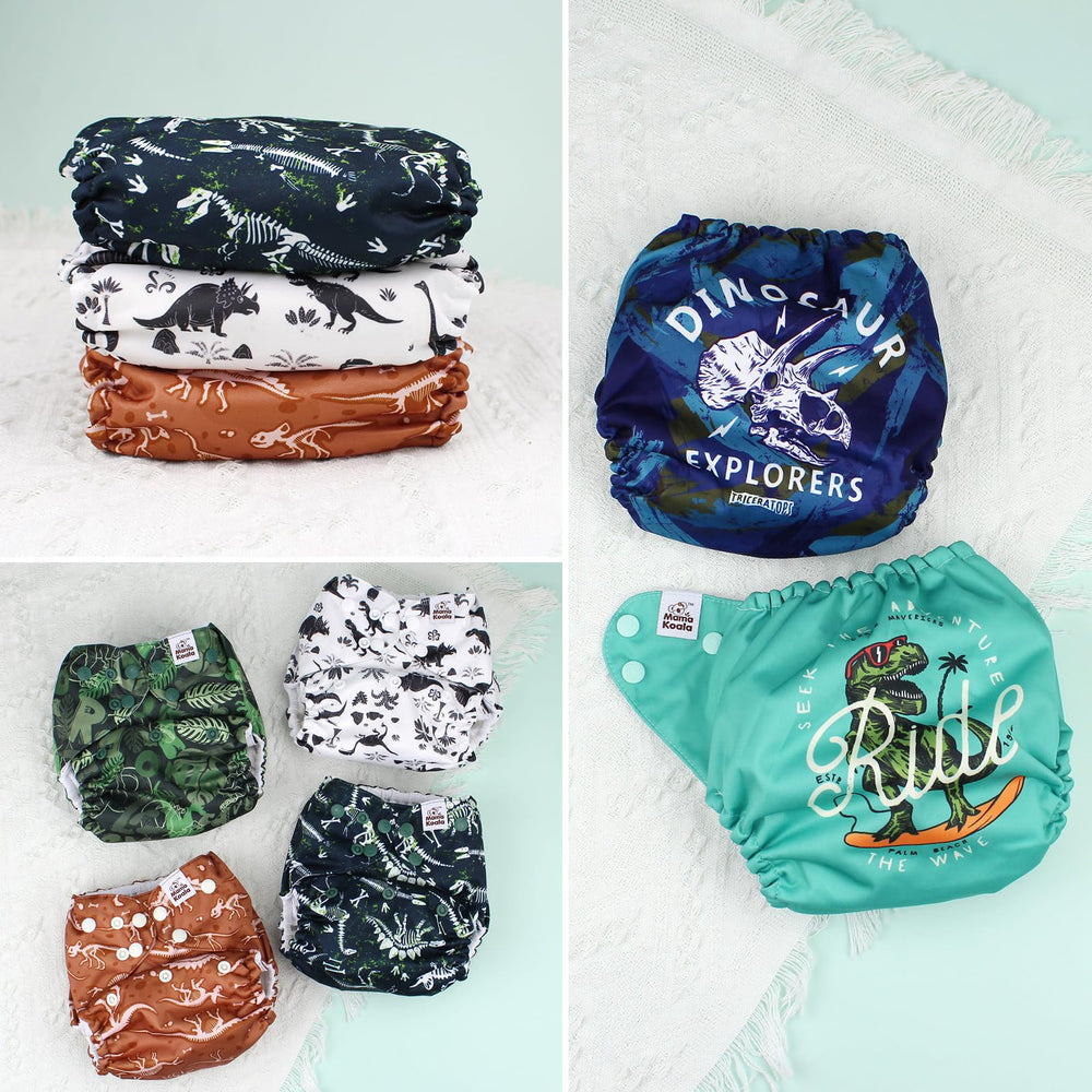 Mama Koala 3.0 six-insert pack highlights 5-layer natural absorbency.