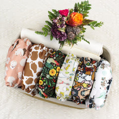 Mama Koala 3.0 six 5-layer natural inserts offer absorbency without microfiber.