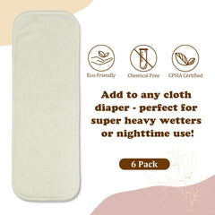 Mama Koala bamboo-hemp combo closeup highlighting fast absorption.