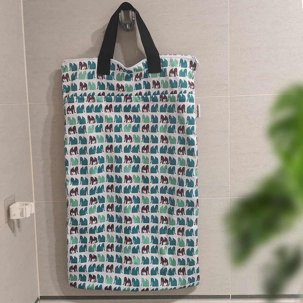 Mama Koala travel-friendly bag serves as laundry solution for the family.