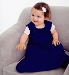 Mama Cheetah sleep sack size range supports growing infants through 24 months
