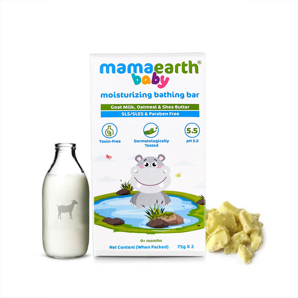 MAMAEARTH tear-free formula—kid-friendly daily cleansing.