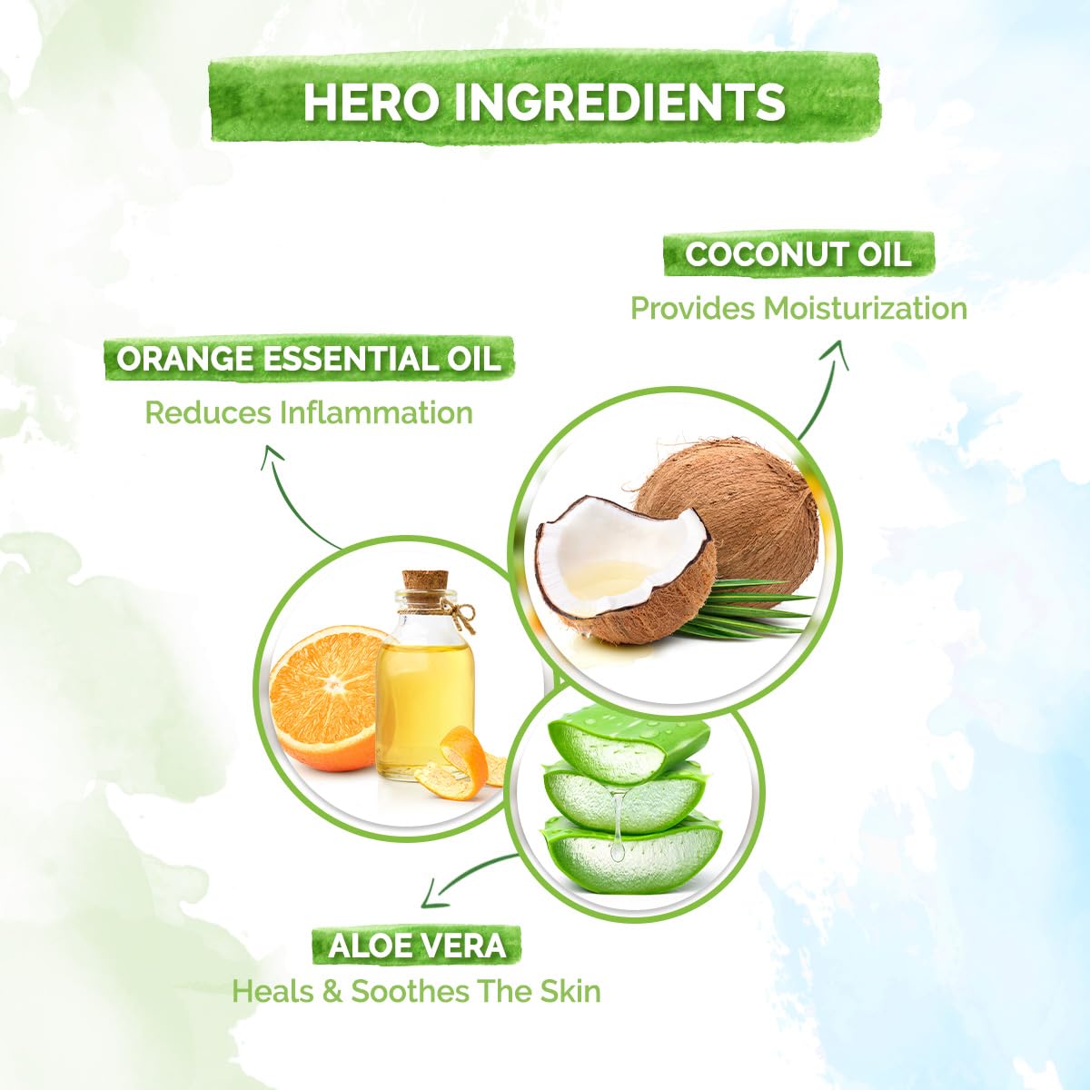 Mamaearth aloe vera soft skin focus highlighting soothing, hydrating properties
