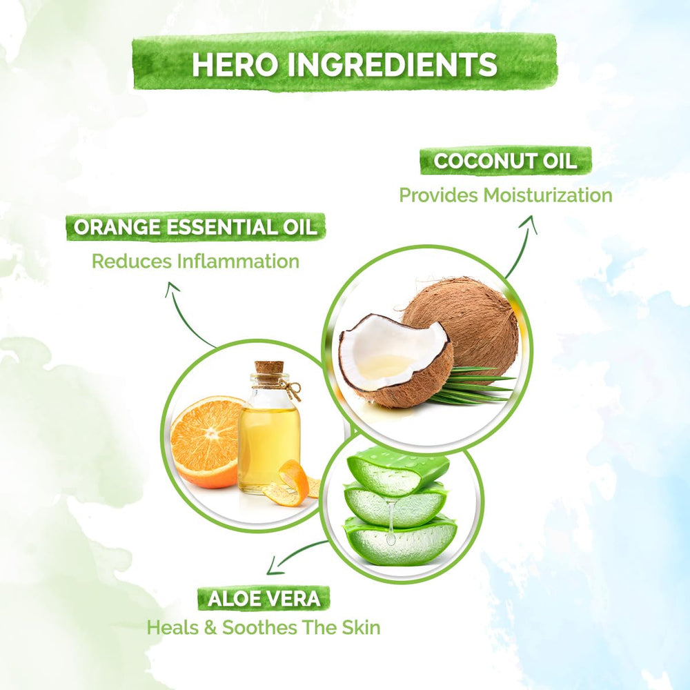 Mamaearth aloe vera soft skin focus highlighting soothing, hydrating properties
