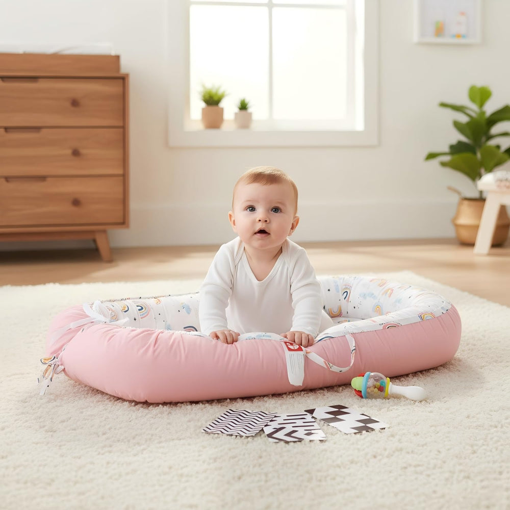MAMAJOVE lounger cover is machine washable for simple cleanup.