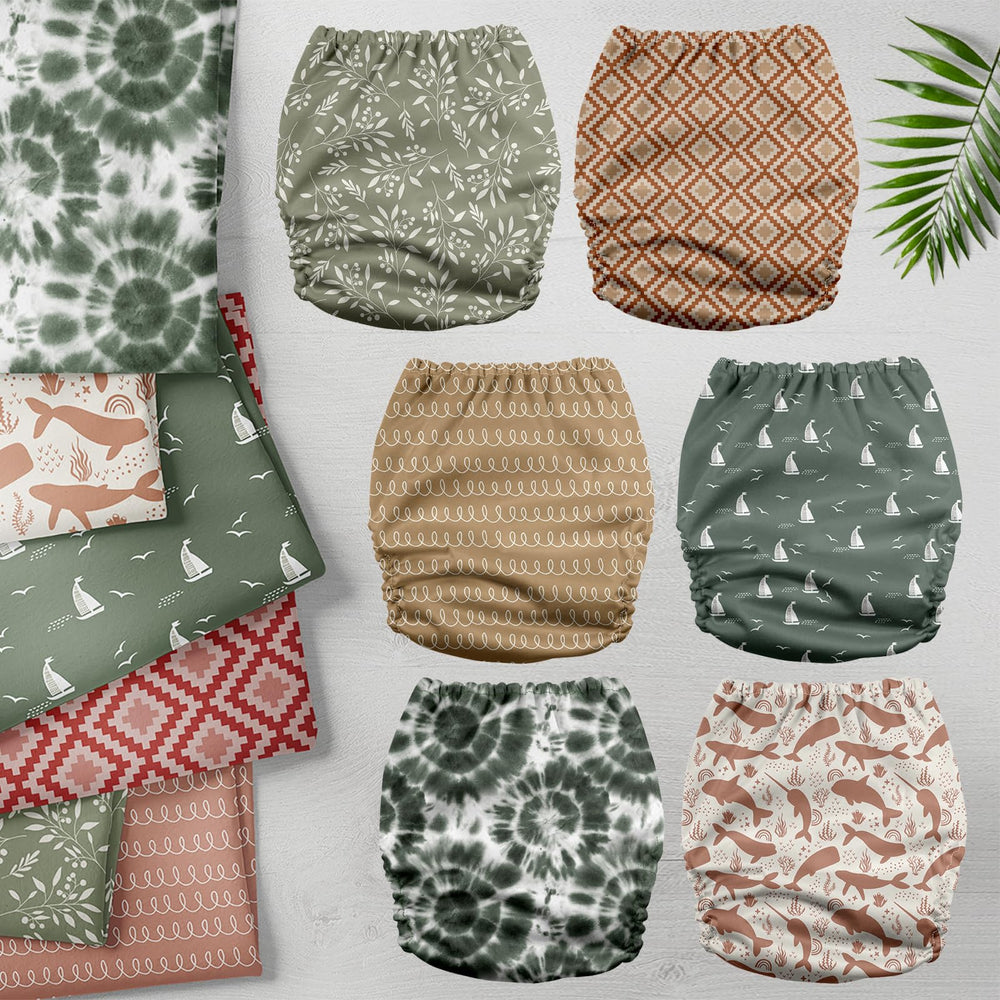 Mama Koala 3.0 diaper waterproof cover detail for leak prevention