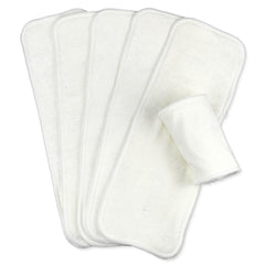Mama Koala 5-layer bamboo viscose inserts provide breathable comfort for day and night changes.