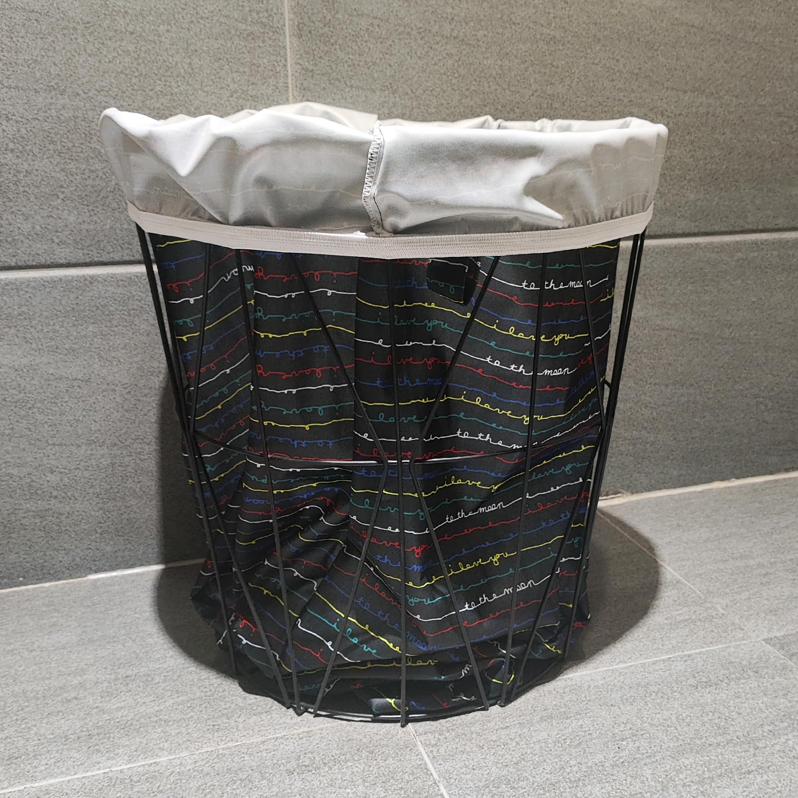 Mama Koala pail liner being washed for reusable, eco-friendly routine.