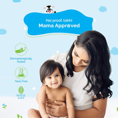 Mamaearth Milky Soft Face Cream texture closeup shows creamy consistency.