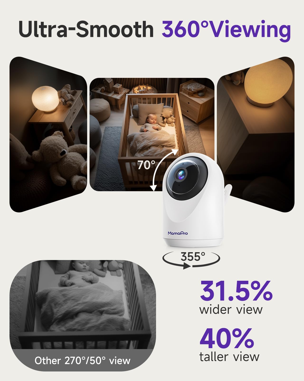 MAMAPRO app sharing supports up to 20 viewers for family watching