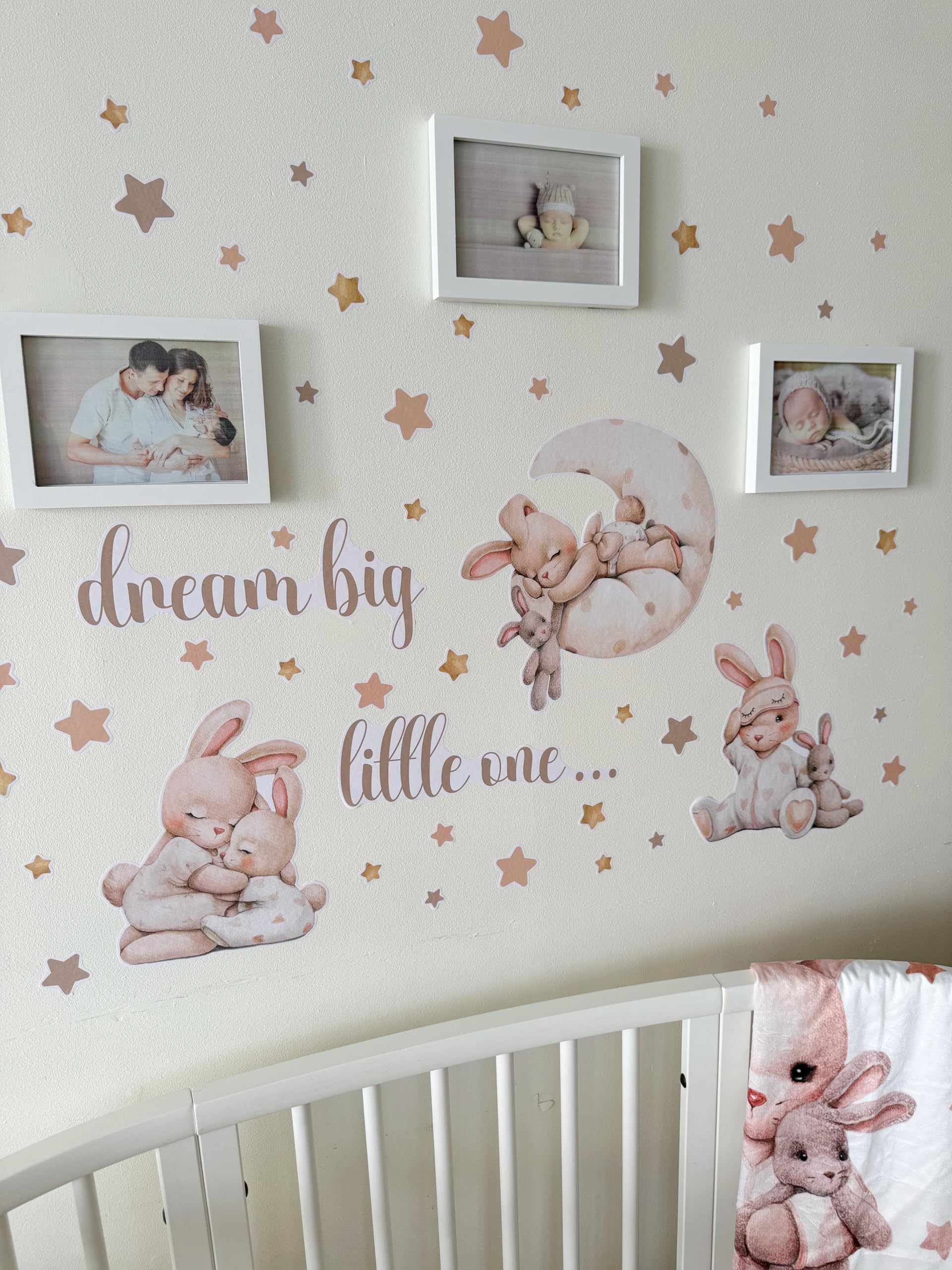 Mamarons peel-and-stick bunny decals for easy decor refresh.