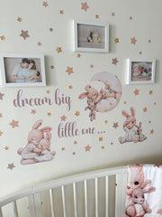 Mamarons peel-and-stick bunny decals for easy decor refresh.